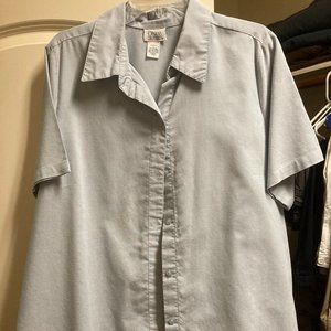 Like New Only Necessities Blue Oxford Shirt L